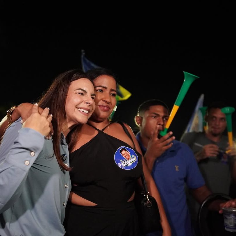 Festa da convenção, com militância de Rondônia